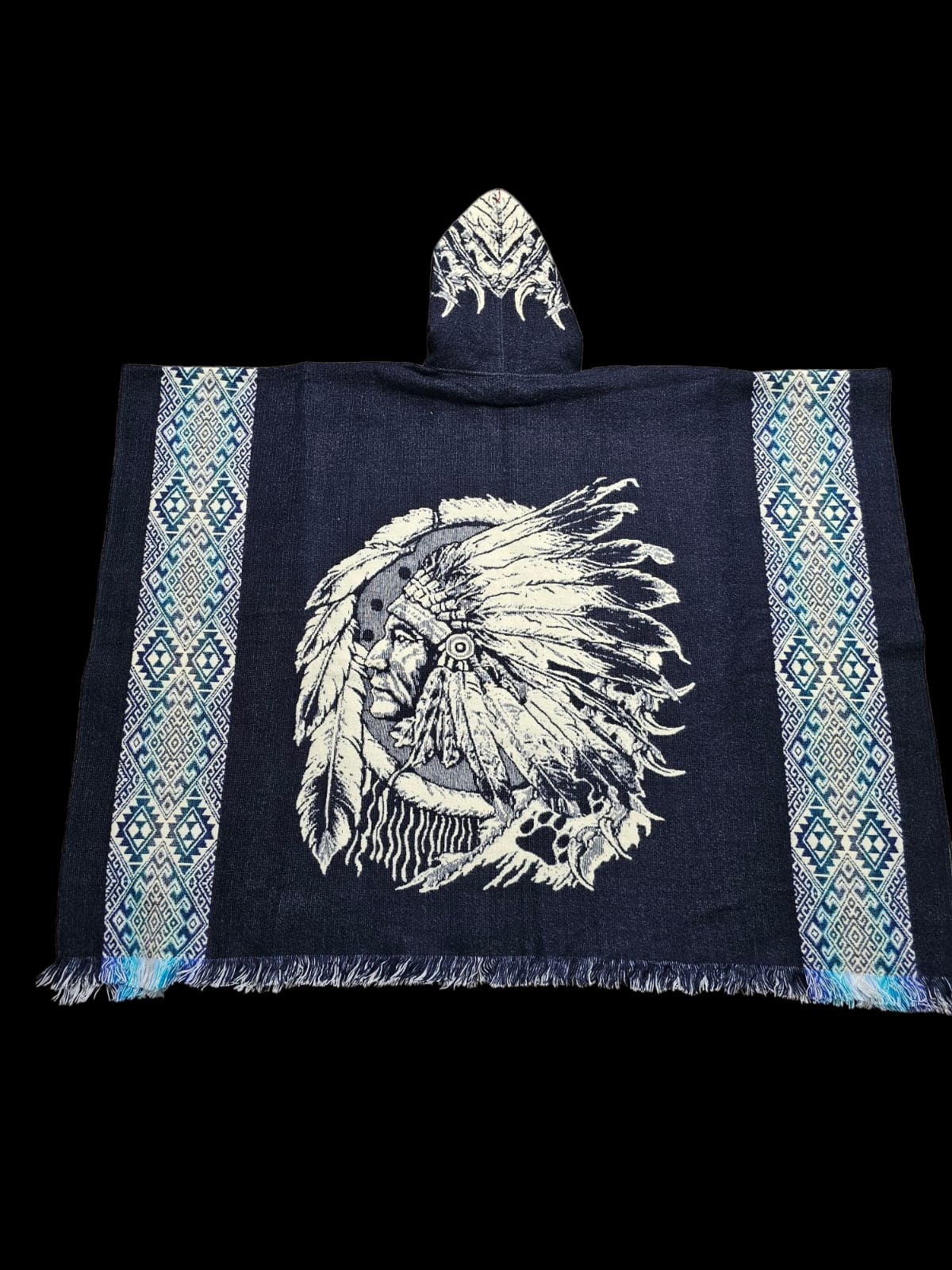 Native Wool Poncho