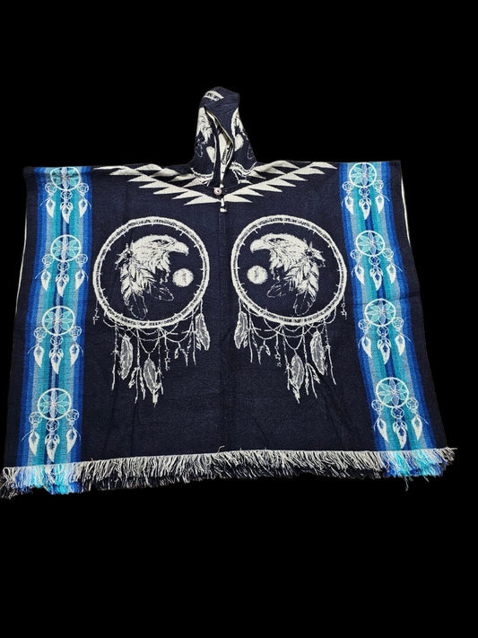 Zarape de Aguila Azul