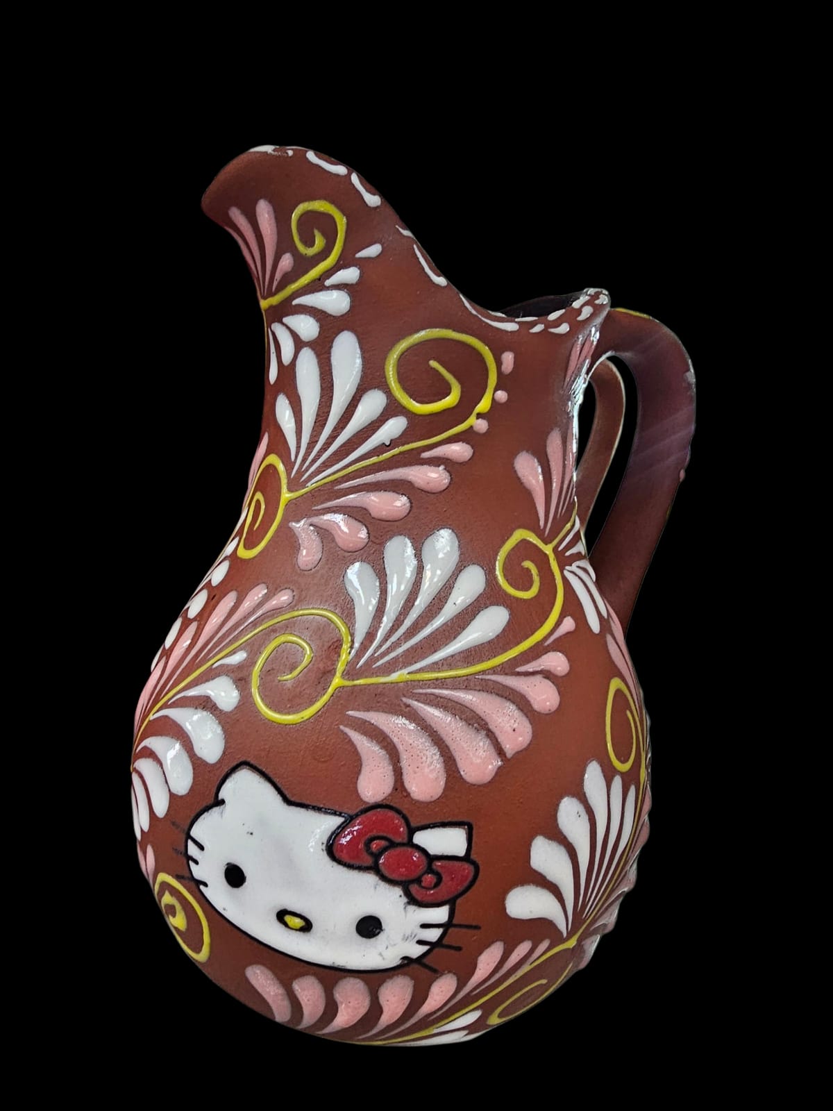 Jarron de Talavera en Cafe