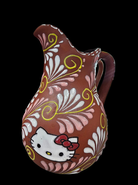 Jarron de Talavera en Cafe